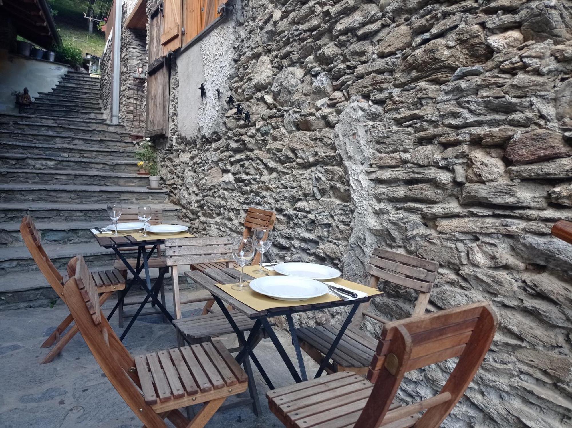 Albergo Diffuso La Marmu Osteria Della Croce Bianca Marmora Kültér fotó